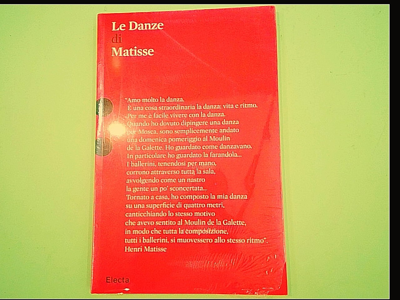 LE DANZE DI MATISSE ELECTA