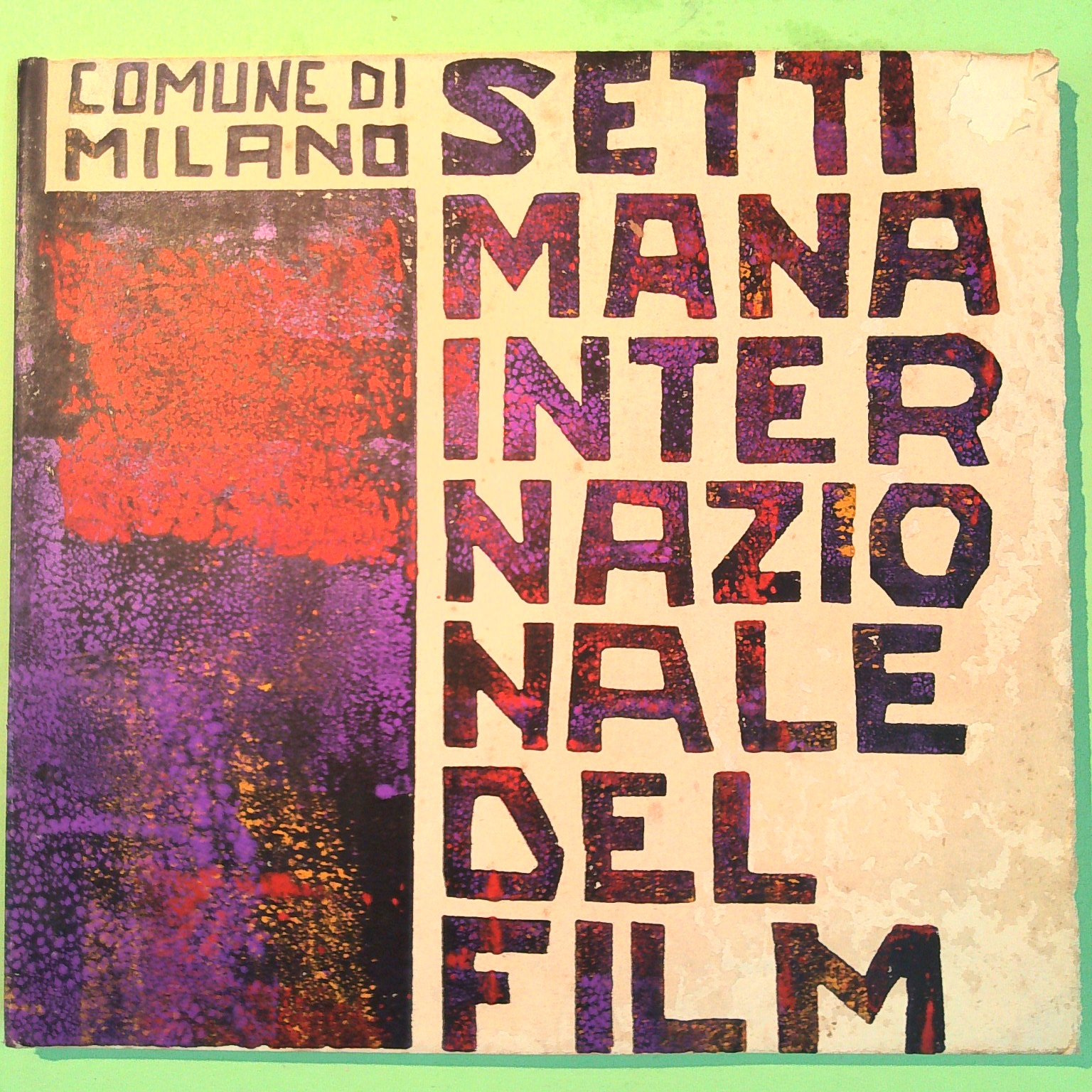 II SETTIMANA INTERNAZIONALE DEL FILM 1962