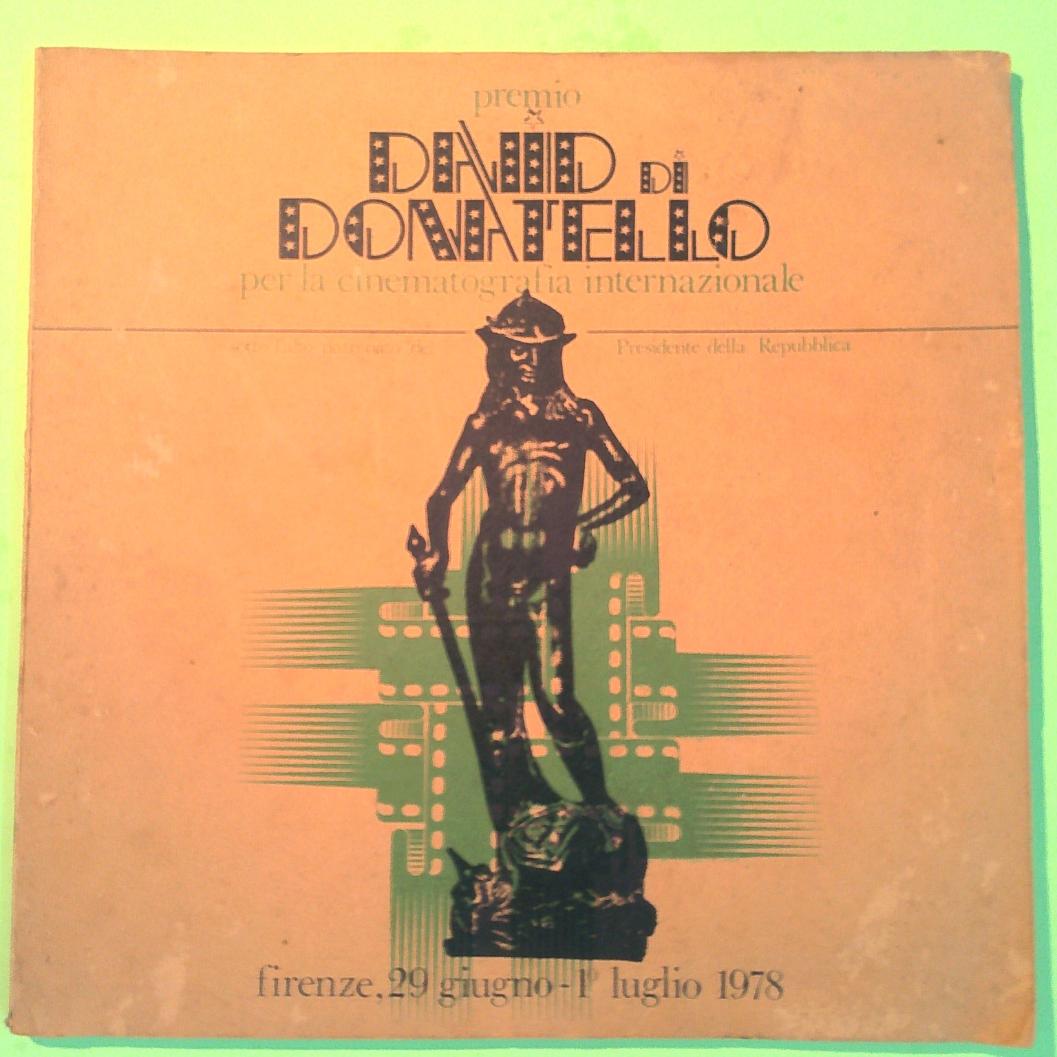 PREMIO DAVID DI DONATELLO 1978