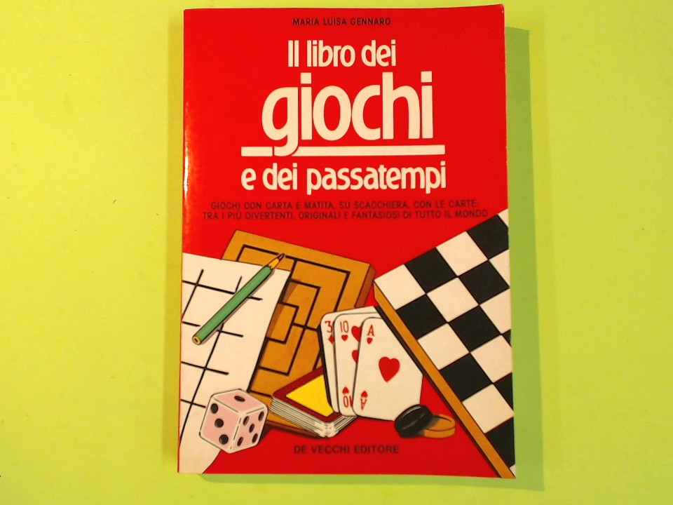 IL LIBRO DEI GIOCHI E DEI PASSATEMPI