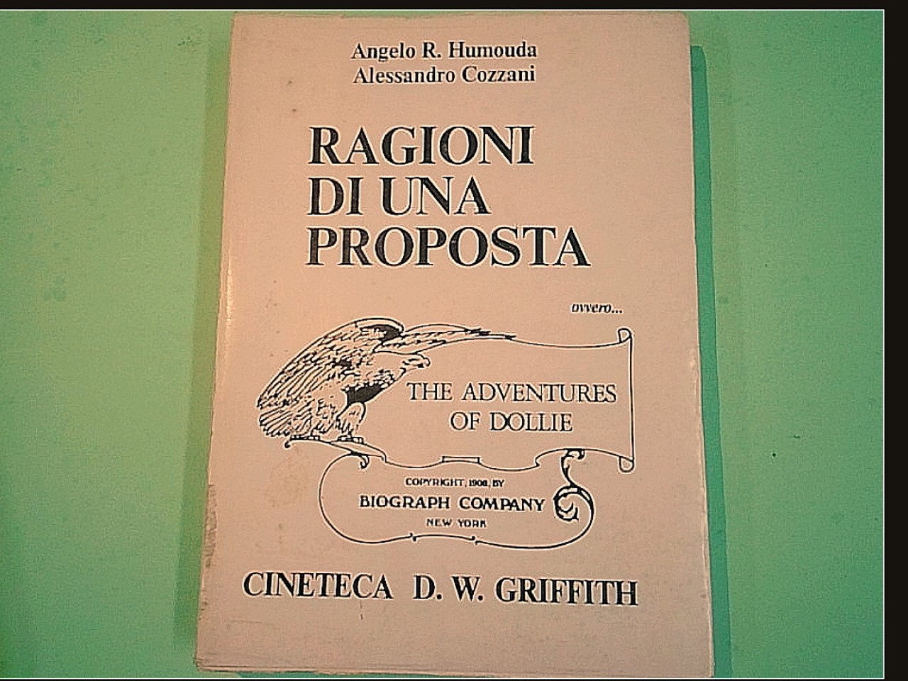 RAGIONI DI UNA PROPOSTA