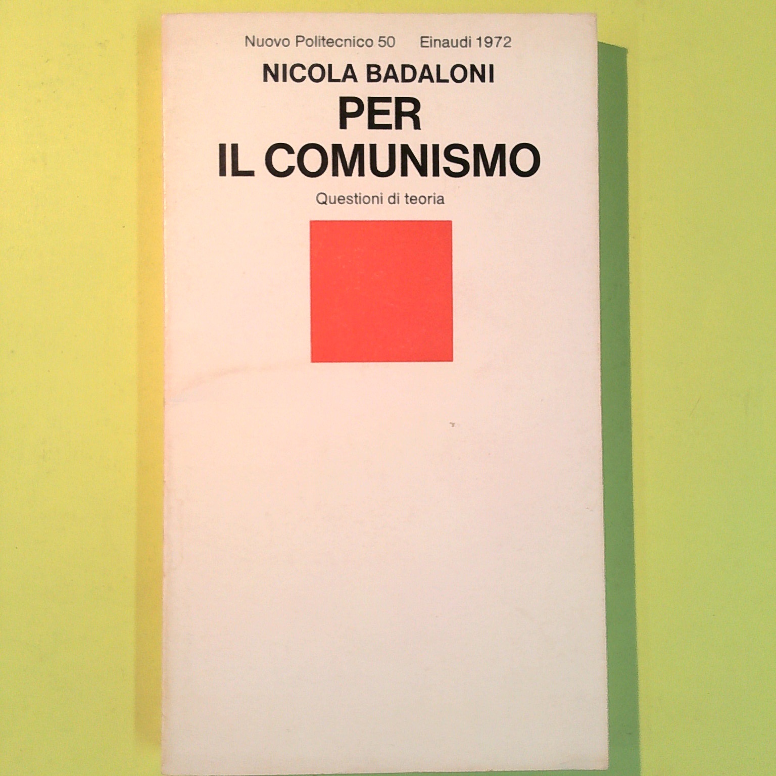 PER IL COMUNISMO