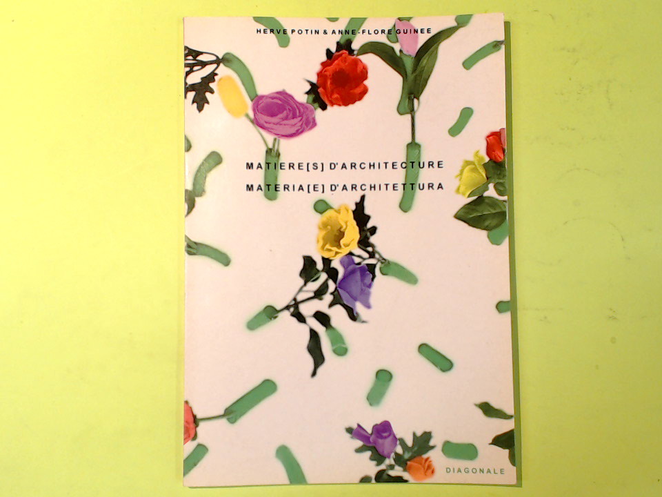 MATERIES D'ARCHITECTURE MATERIA D'ARCHITETTURA