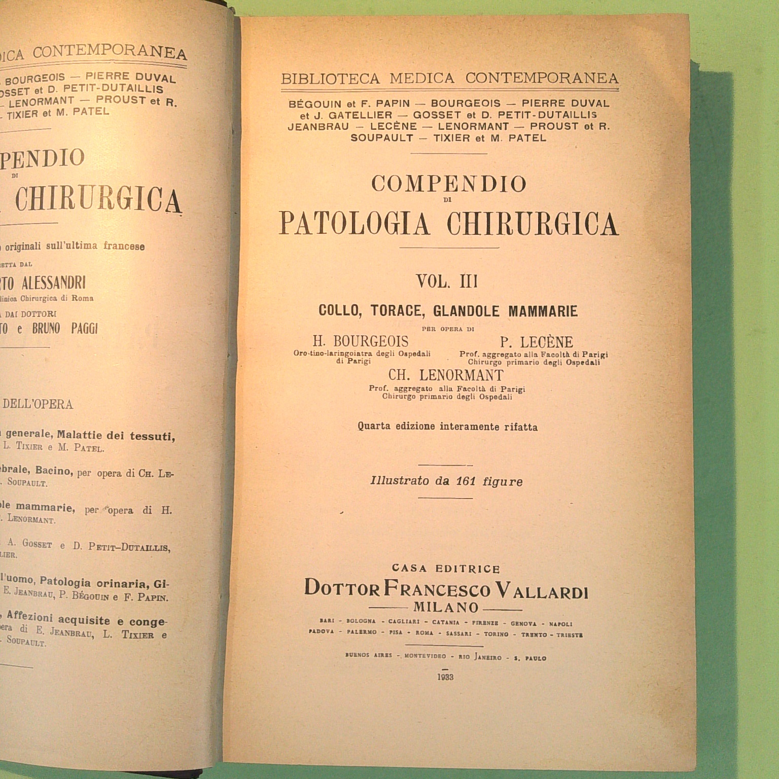COMPENDIO DI PATOLOGIA CHIRURGICA VOL III - immagine 2