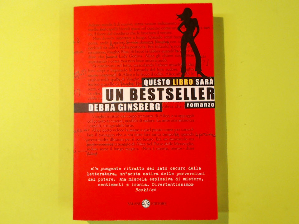 QUESTO LIBRO SARA' UN BESTSELLER