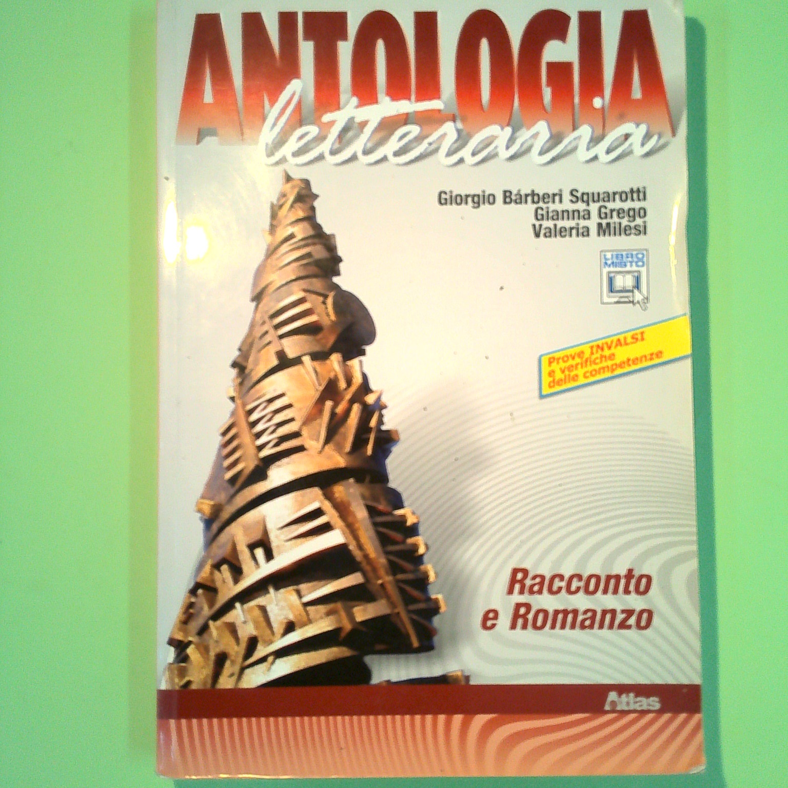ANTOLOGIA LETTERARIA RACCONTO E ROMANZO