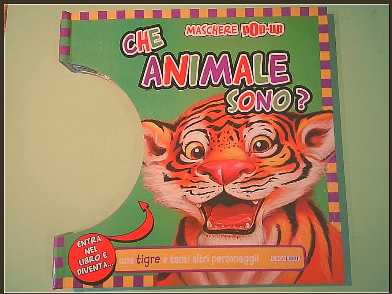 CHE ANIMALE SONO? MASCHERE POP UP