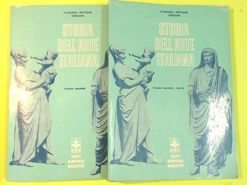 STORIA DELL'ARTE ITALIANA VOL II + TAVOLE
