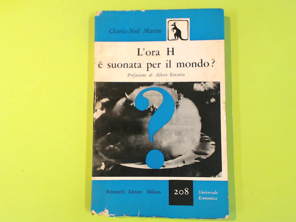 L'ORA H E' SUONATA PER IL MONDO?