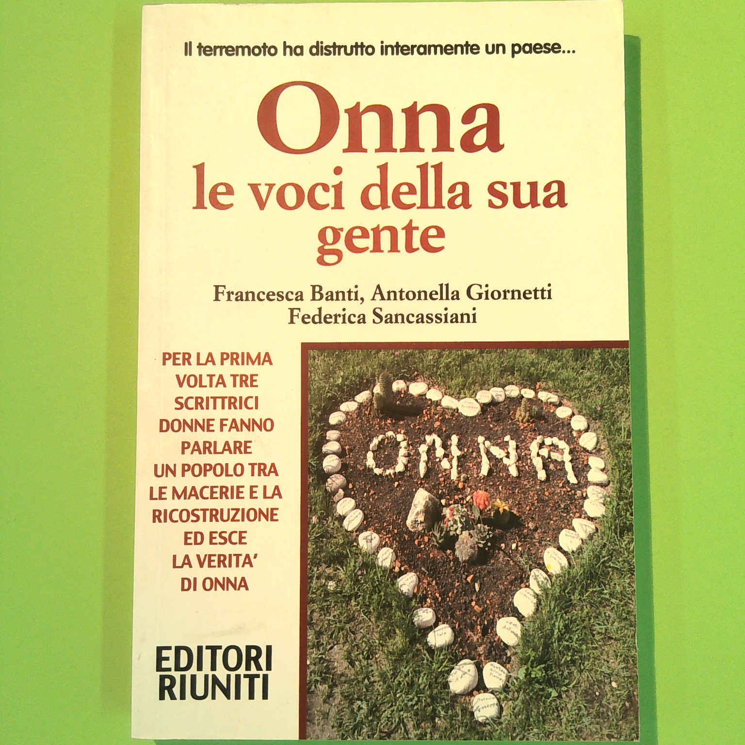 ONNA LE VOCI DELLA SUA GENTE