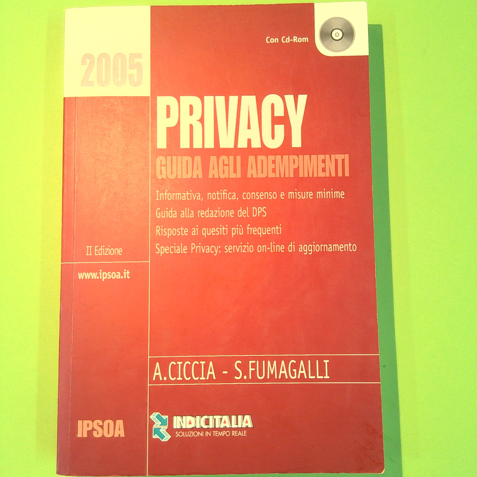 PRIVACY GUIDA AGLI ADEMPIMENTI CON CD ROM