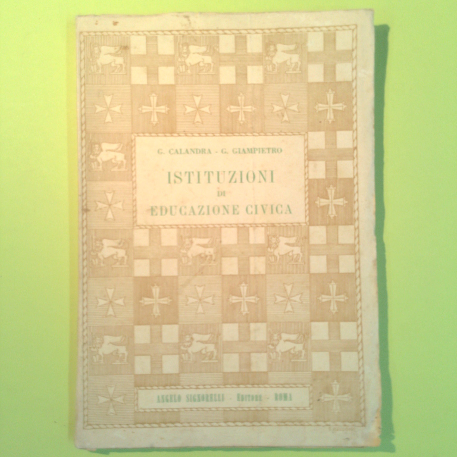 ISTITUZIONI DI EDUCAZIONE CIVICA