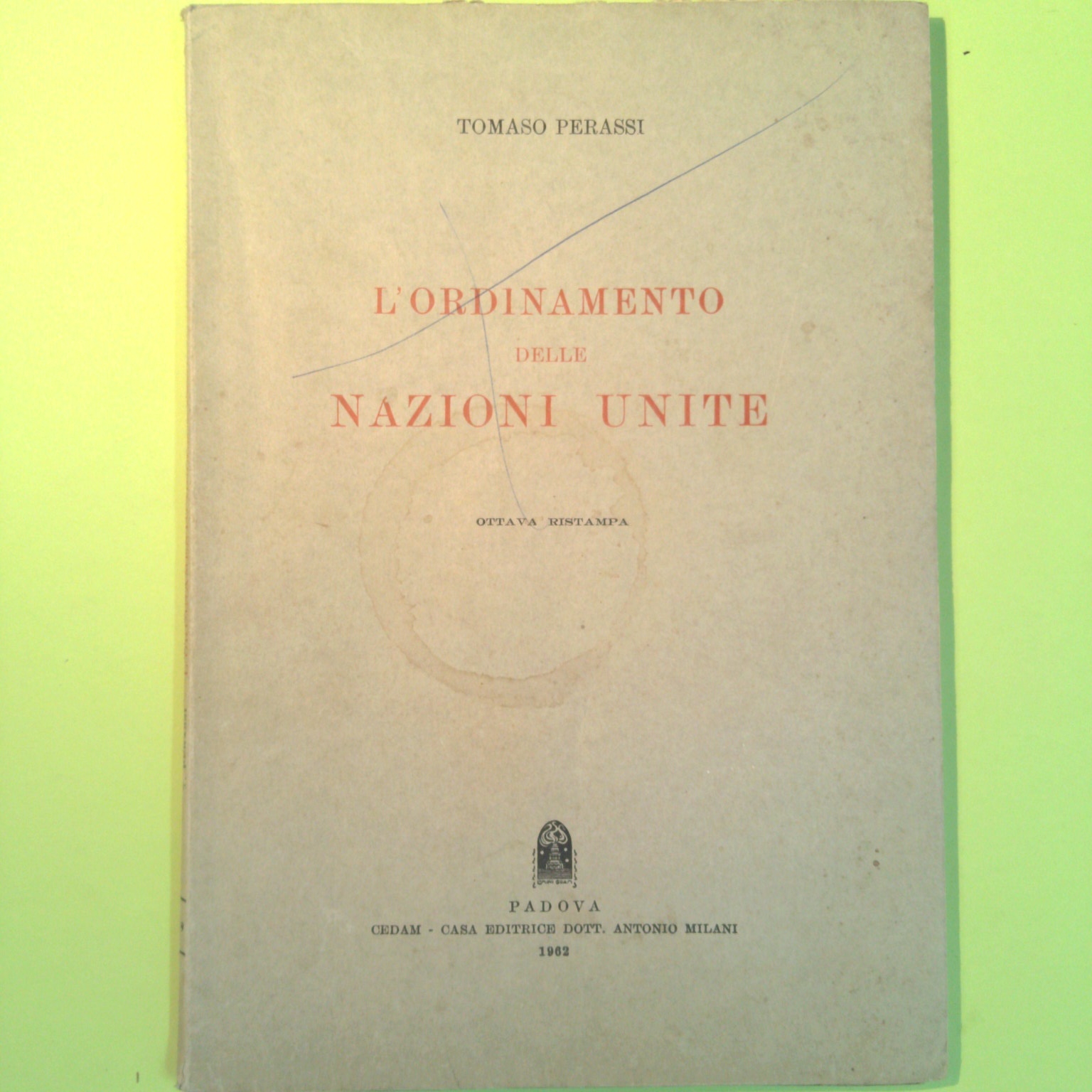 L'ORDINAMENTO DELLE NAZIONI UNITE