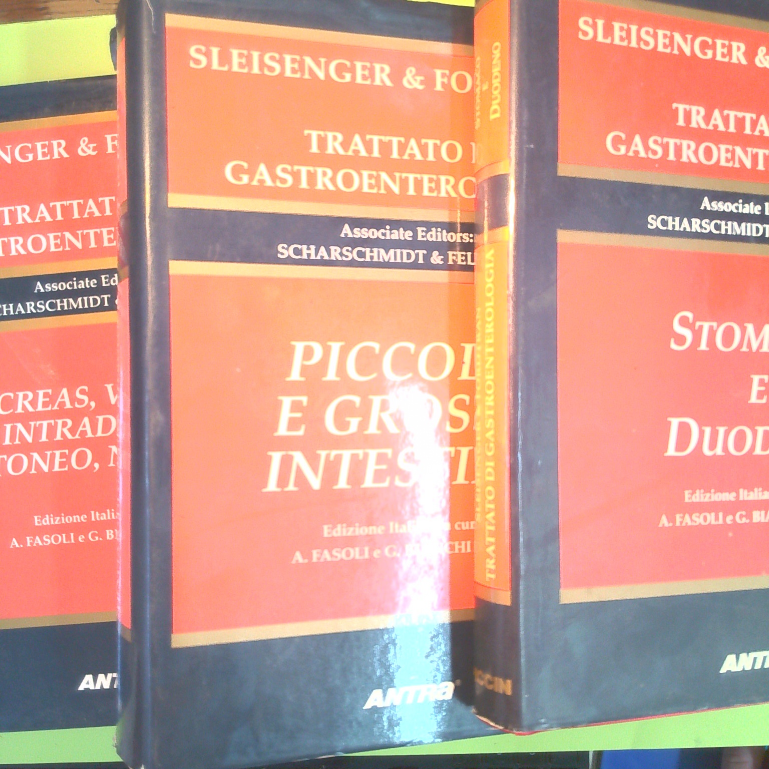 TRATTATO DI GASTROENTEROLOGIA 3 VOLUMI