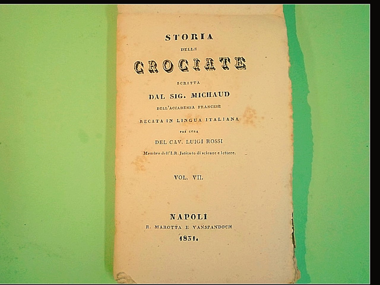 STORIA DELLE CROCIATE VOL VII - immagine 2