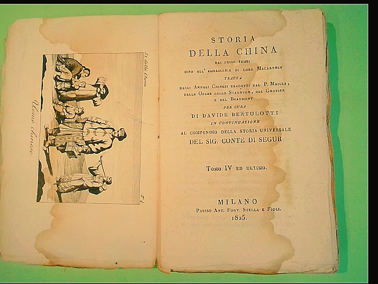 STORIA DELLA CHINA TOMO IV