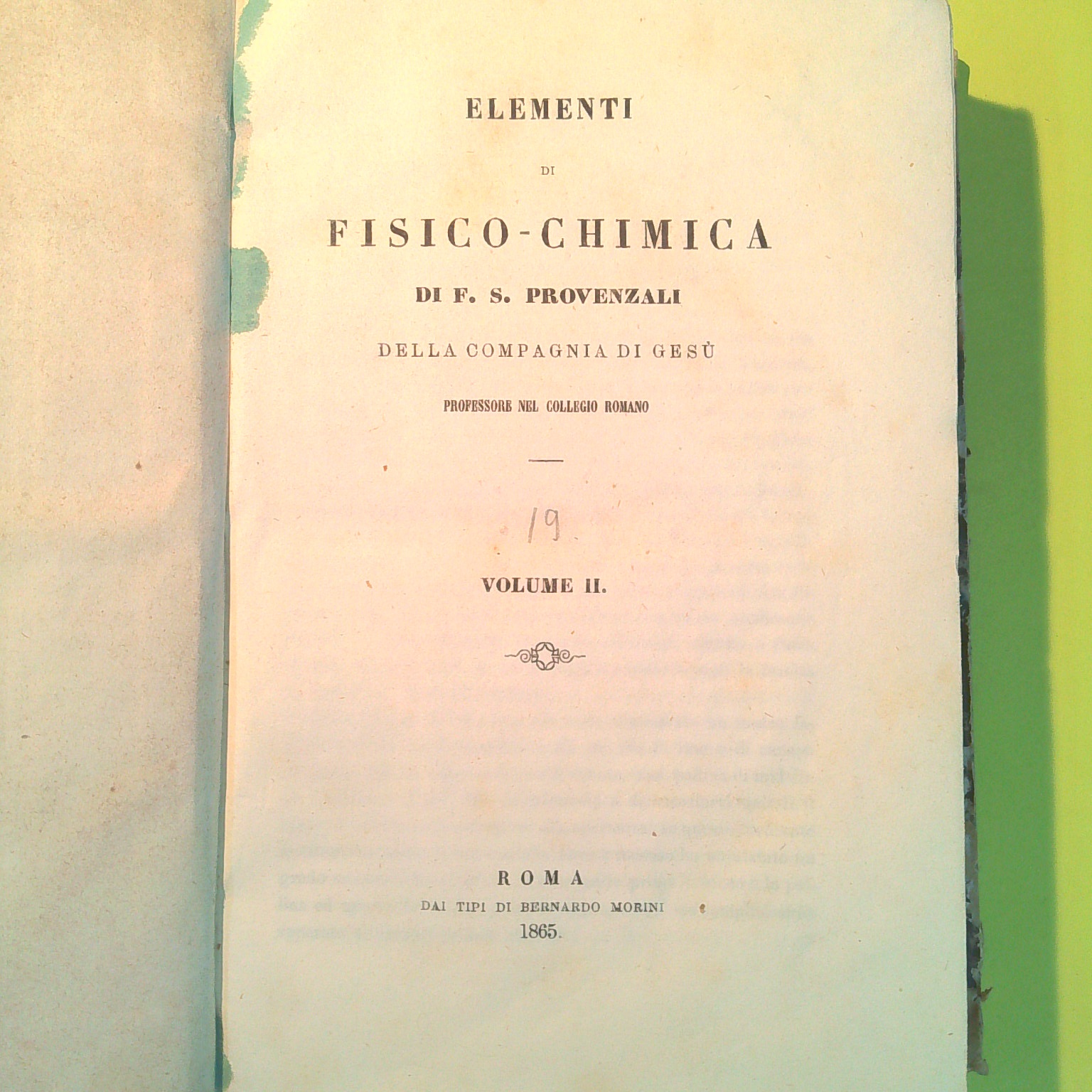 ELEMENTI DI FISICO-CHIMICA VOL. II - immagine 2