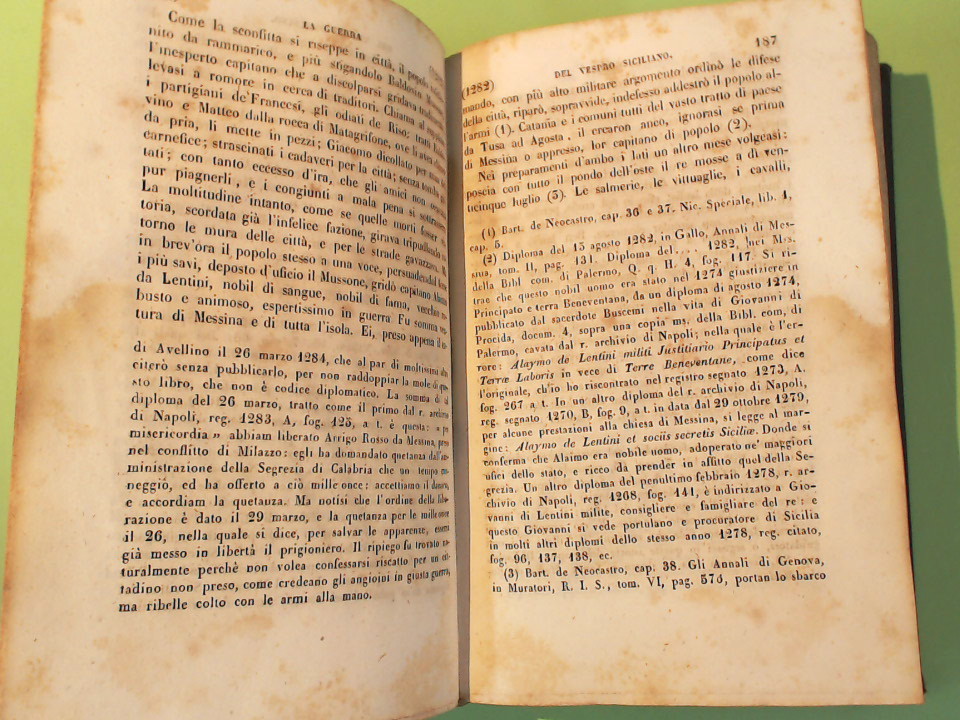 LA GUERRA DEL VESPRO SICILIANO VOL I E II - immagine 5