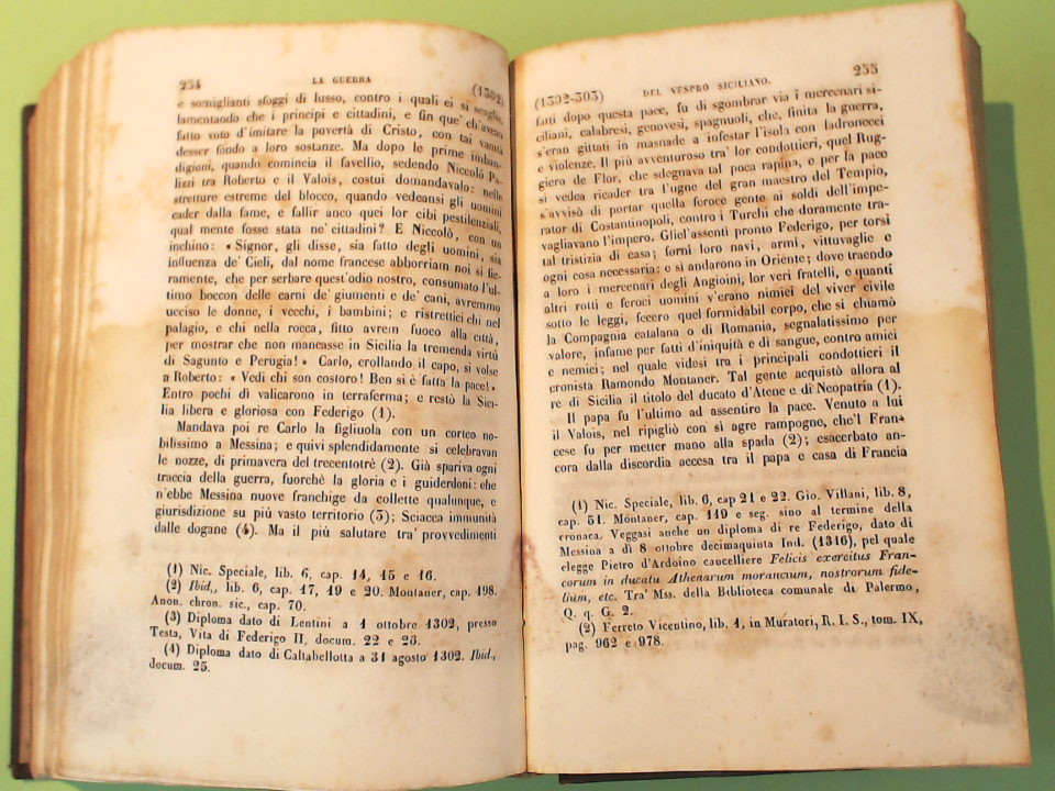 LA GUERRA DEL VESPRO SICILIANO VOL I E II - immagine 6