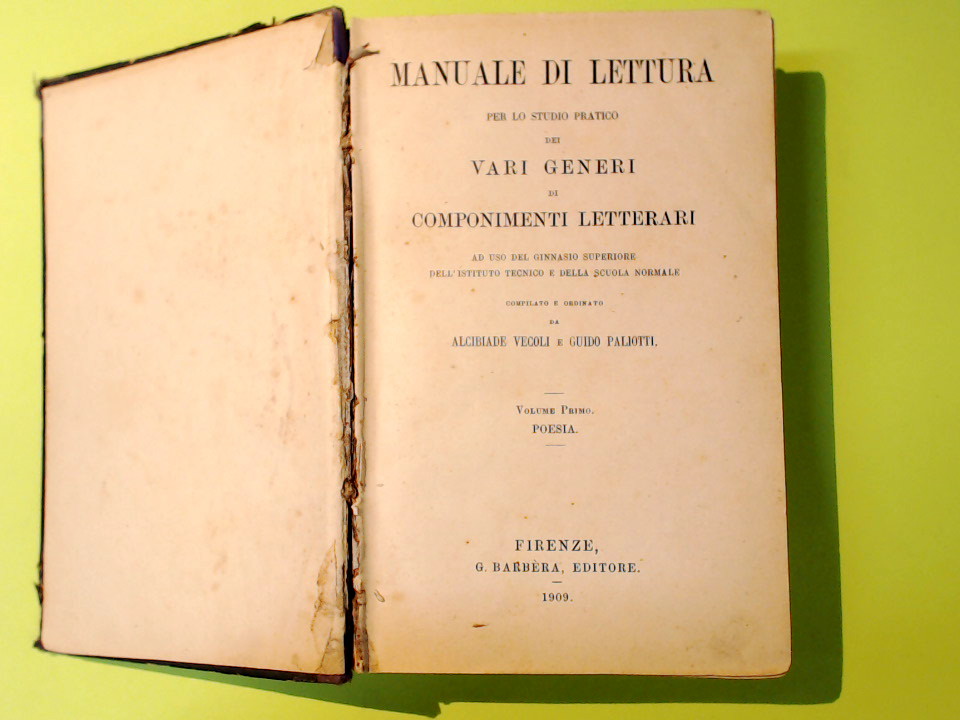 MANUALE DI LETTURA - immagine 2