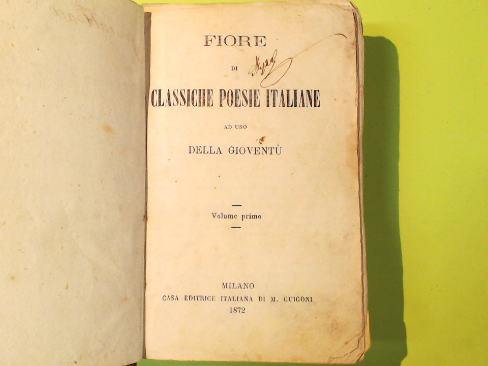 FIORE DI CLASSICHE POESIE ITALIANE - immagine 2
