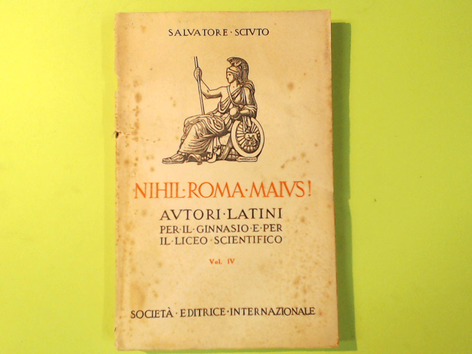 NIHIL ROMA MAIUS VOL IV