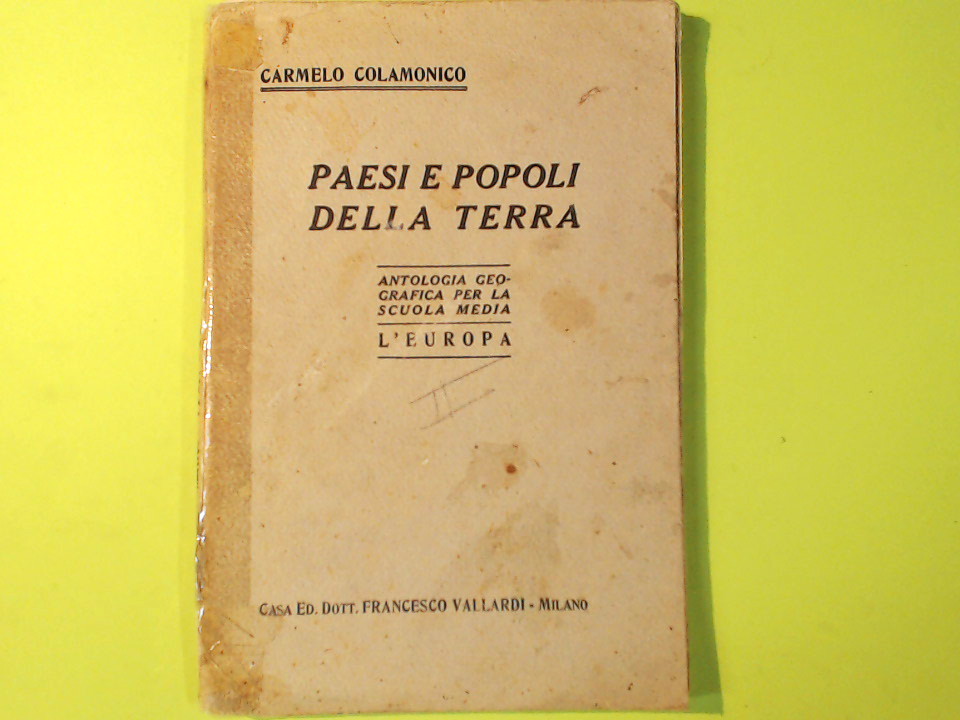 PAESI E POPOLI DELLA TERRA L'EUROPA