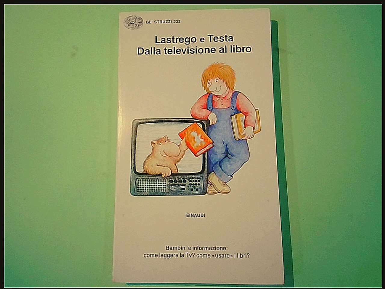 LASTREGO E TESTA DALLA TELEVISIONE AL LIBRO