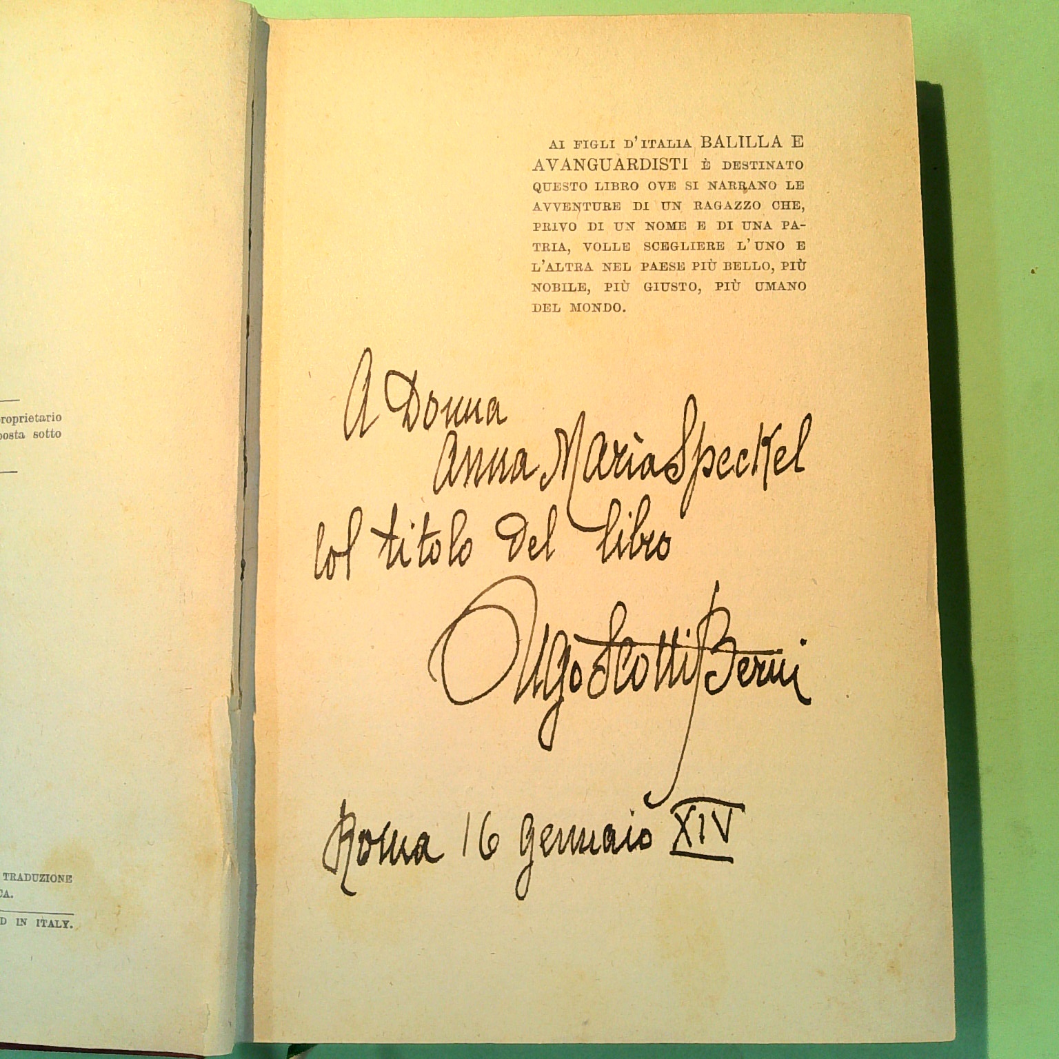 LA FIAMMA NEL CUORE AUTOGRAFATO - immagine 3