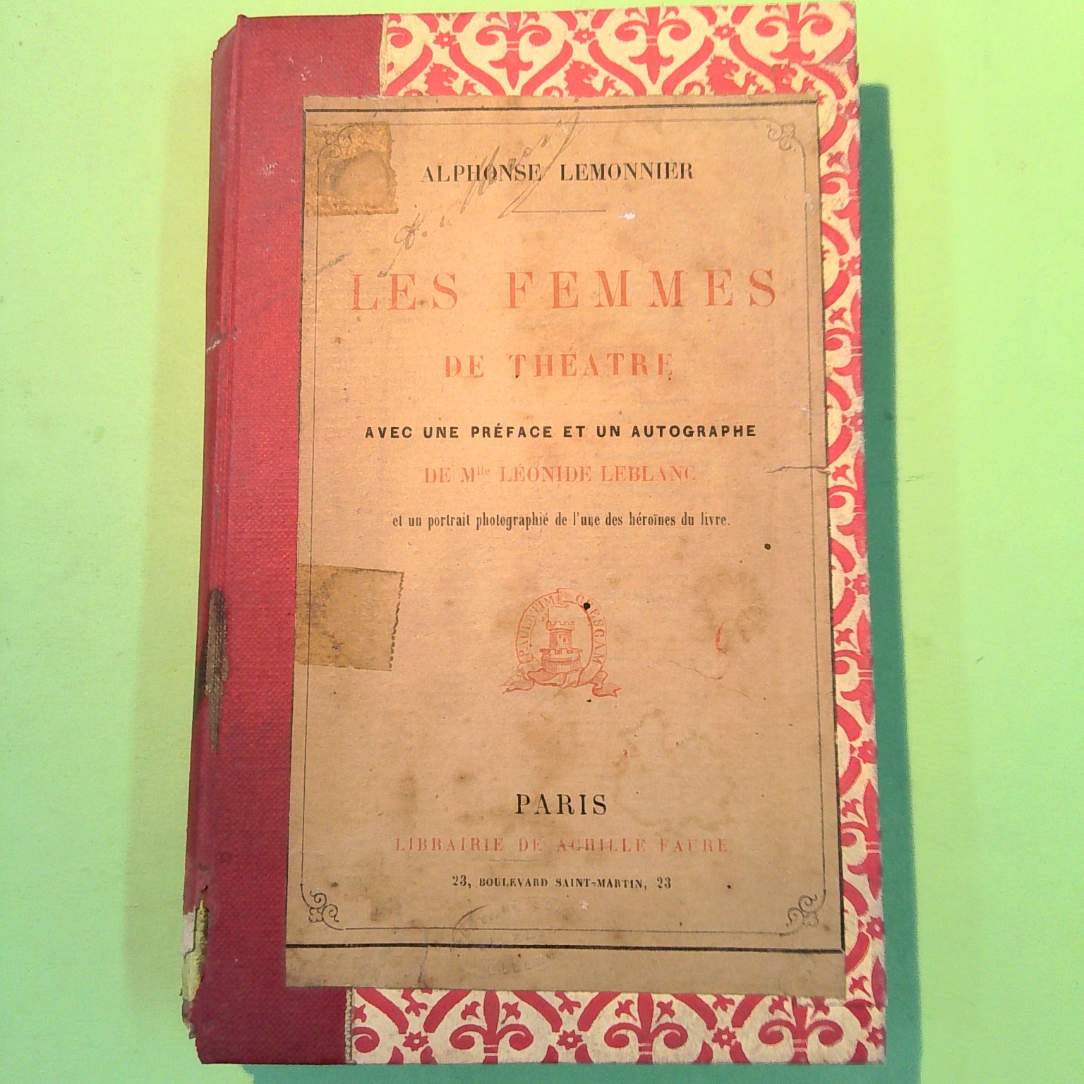 LES FEMMES DE THEATRE