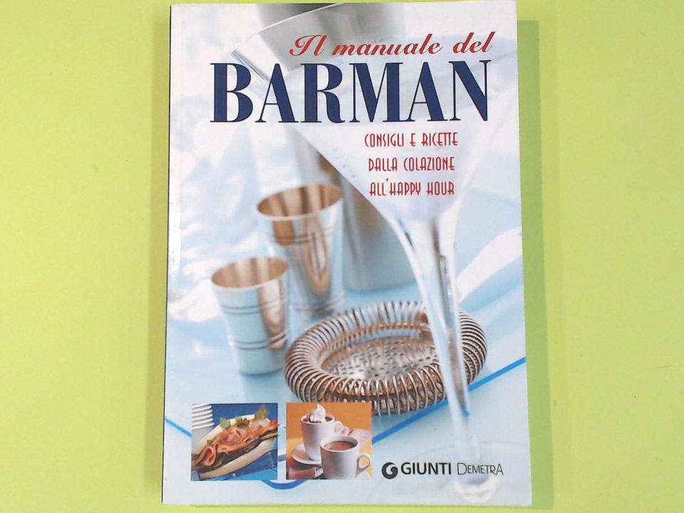 MANUALE DEL BARMAN