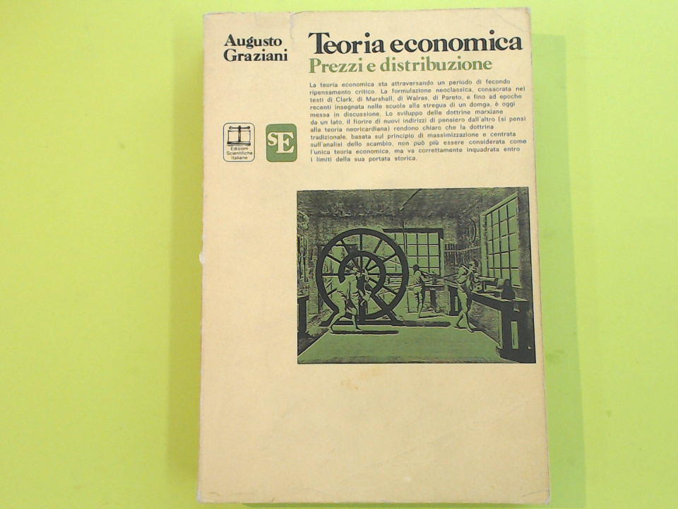 TEORIA ECONOMICA PREZZI E DISTRIBUZIONE