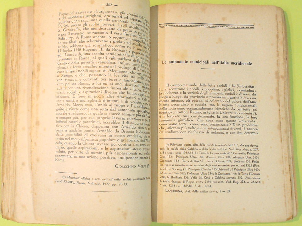 ANTOLOGIA DELLA CRITICA STORICA PARTE PRIMA - immagine 2