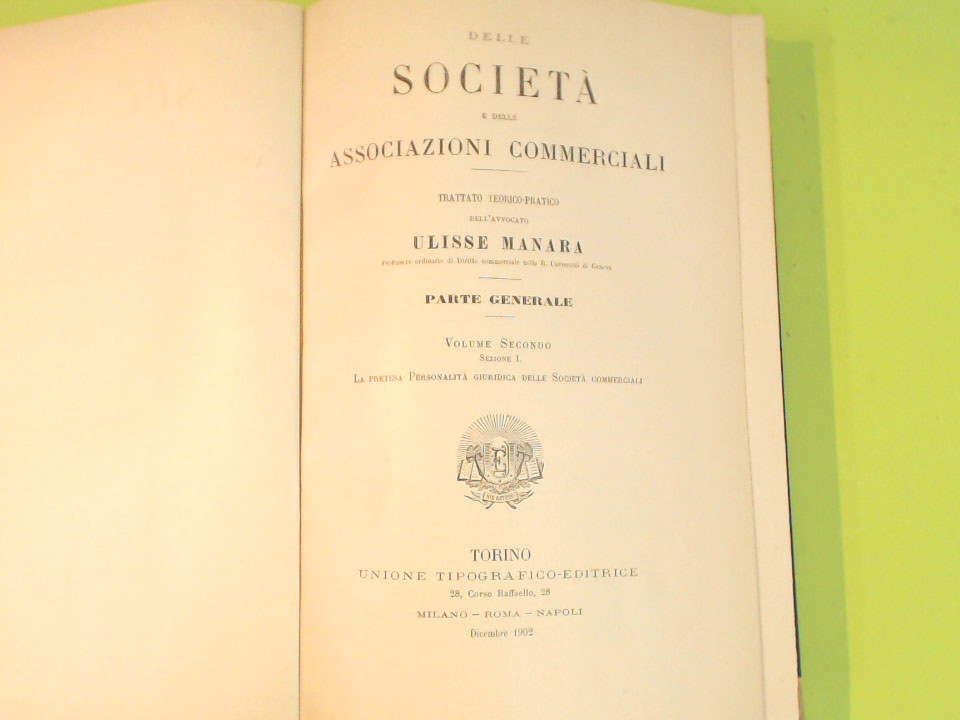 DELLE SOCIETA' E DELLE ASSOCIAZIONI COMMERCIALI - immagine 4