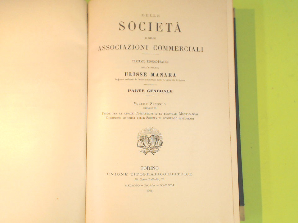 DELLE SOCIETA' E DELLE ASSOCIAZIONI COMMERCIALI - immagine 2