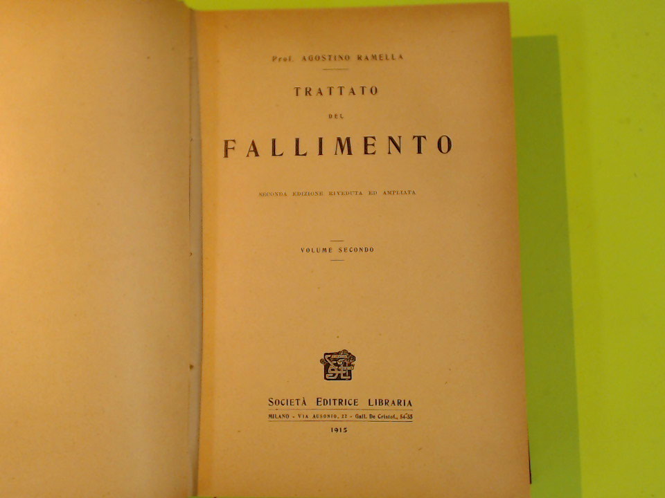 TRATTATO DEL FALLIMENTO - immagine 3