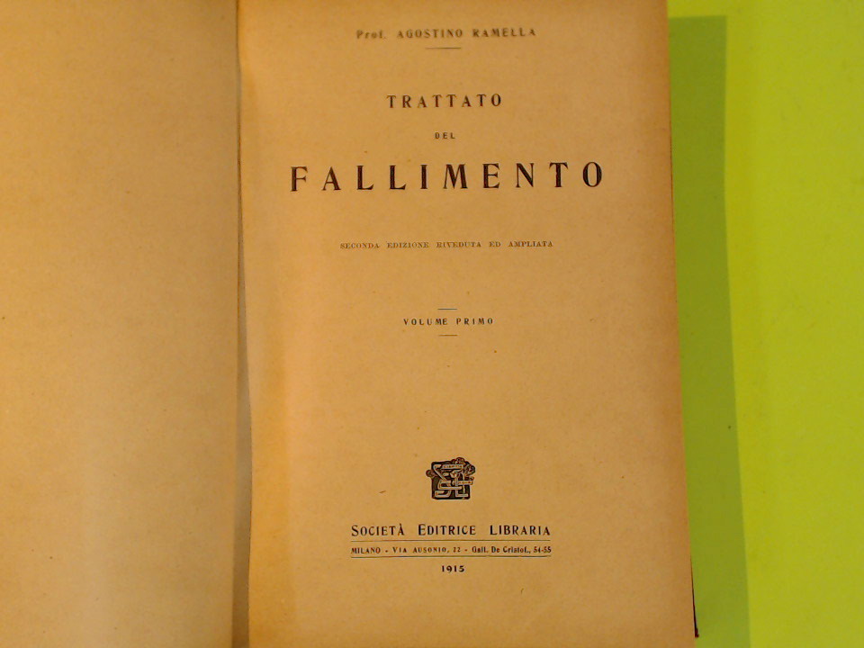 TRATTATO DEL FALLIMENTO - immagine 2