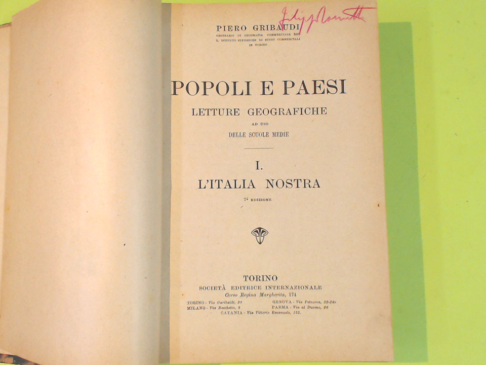 POPOLI E PAESI I L'ITALIA NOSTRA - immagine 2