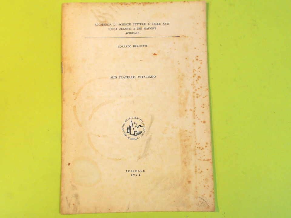 MIO FRATELLO VITALIANO