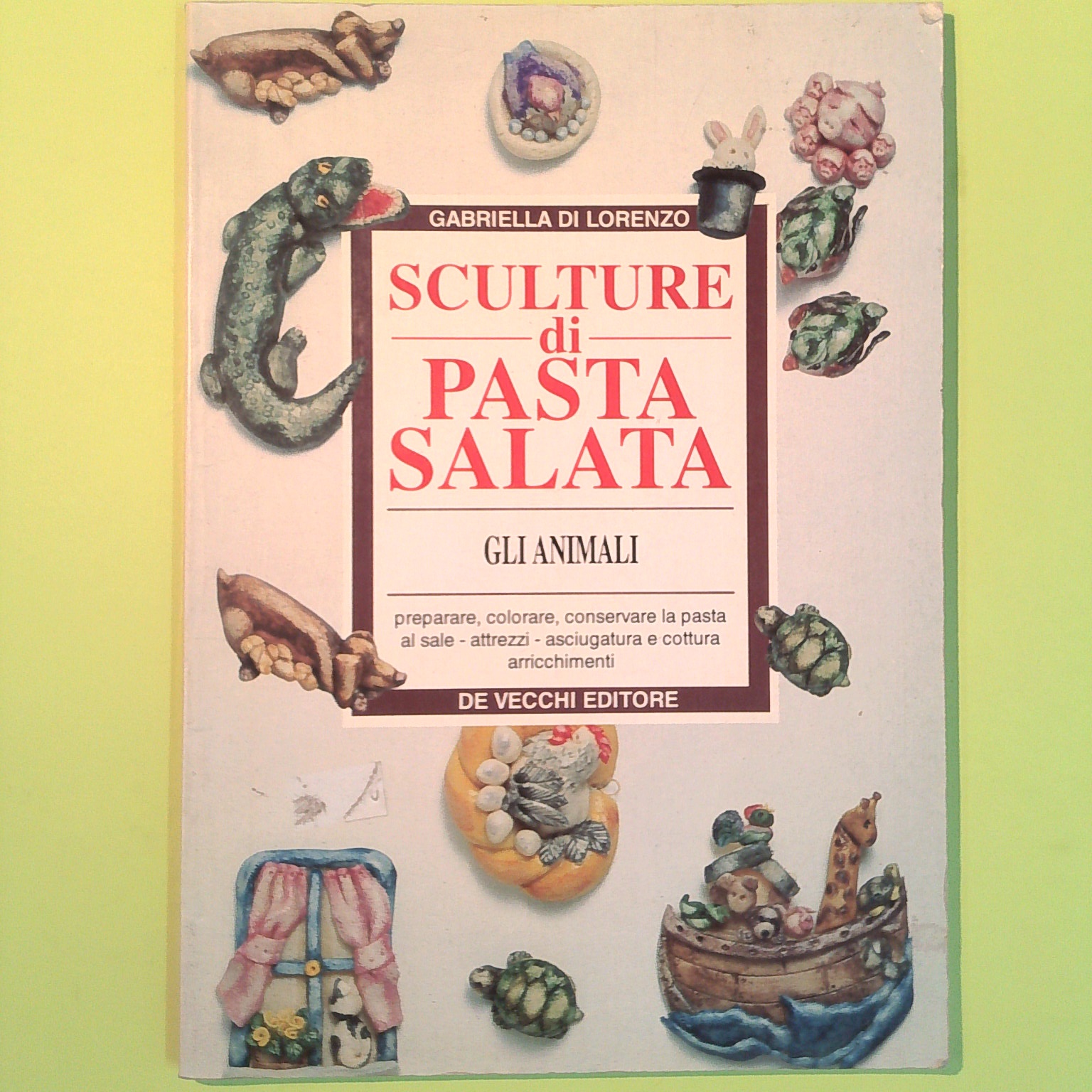 SCULTURE DI PASTA SALATA GLI ANIMALI