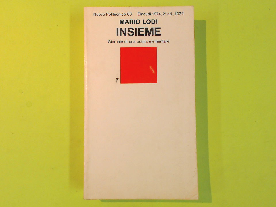 INSIEME GIORNALE DI UNA QUINTA ELEMENTARE