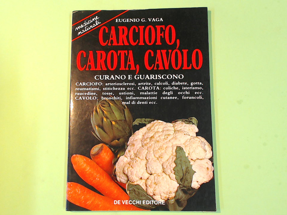 CARCIOFO CAROTA CAVOLO