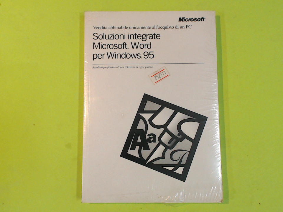 SOLUZIONI INTEGRATE MICROSOFT WORD PER WINDOWS 95