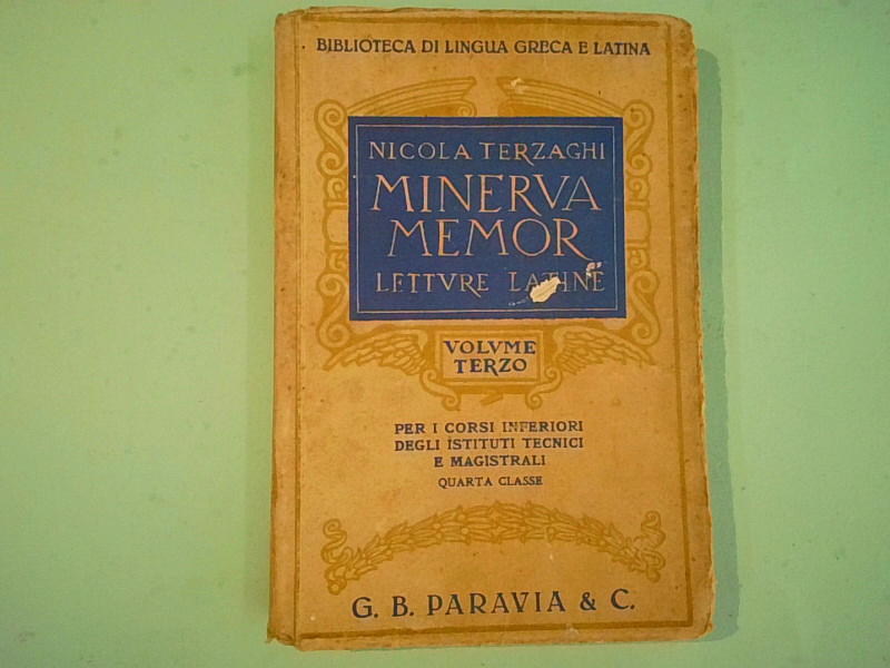 MINERVA MEMOR VOL III
