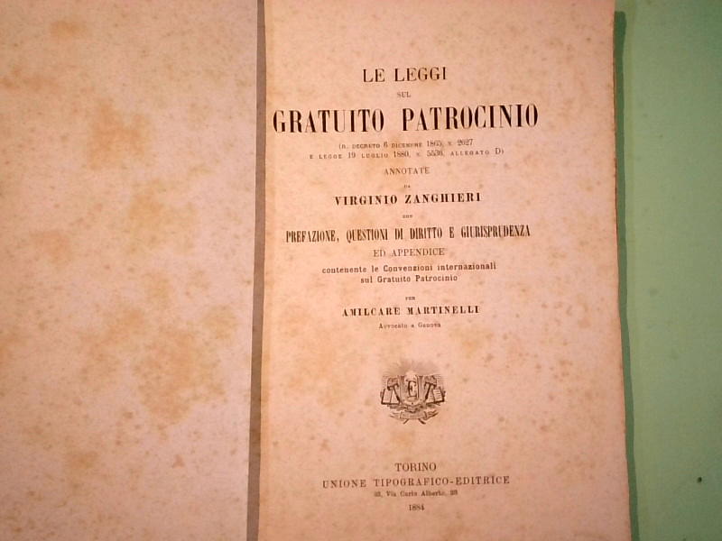 LE LEGGI SUL GRATUITO PATROCINIO - immagine 2