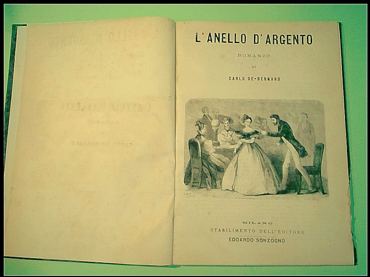 L'ANELLO D'ARGENTO RICCO E POVERO LA DONNA DI QUARANT'ANNI IL GENTILUOMO POVERO - immagine 2