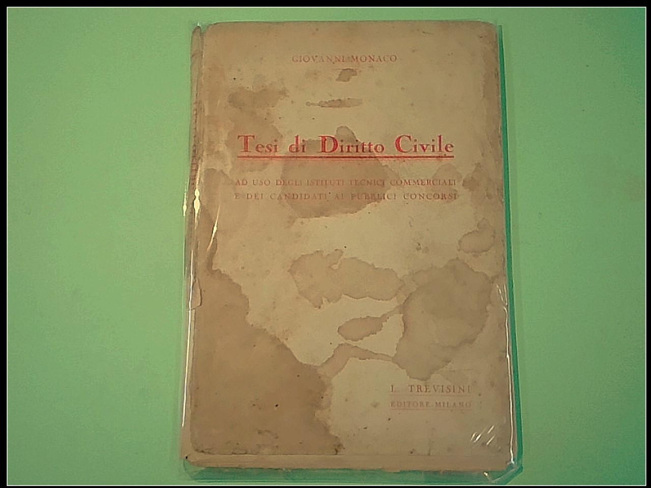 TESI DI DIRITTO CIVILE