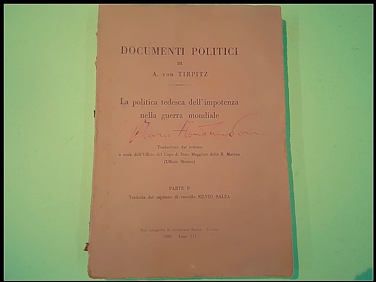 DOCUMENTI POLITICI