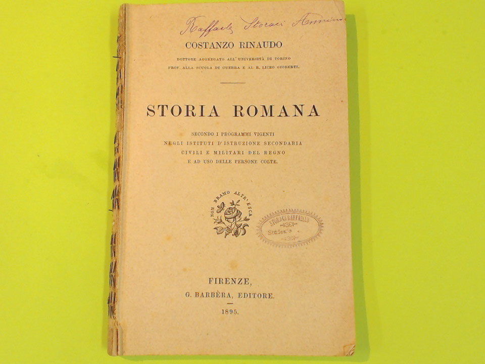 STORIA ROMANA