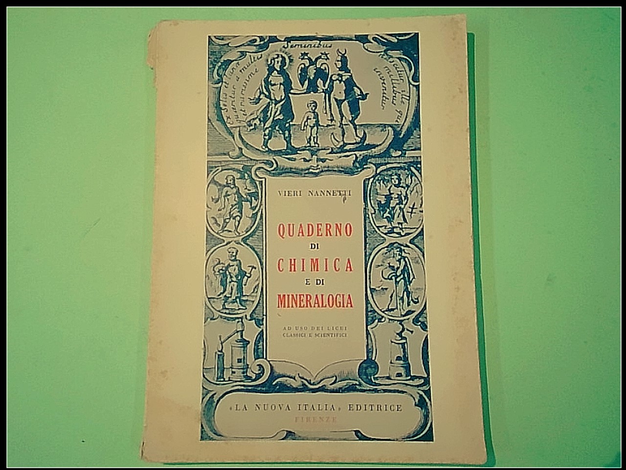 QUADERNO DI CHIMICA E DI MINERALOGIA